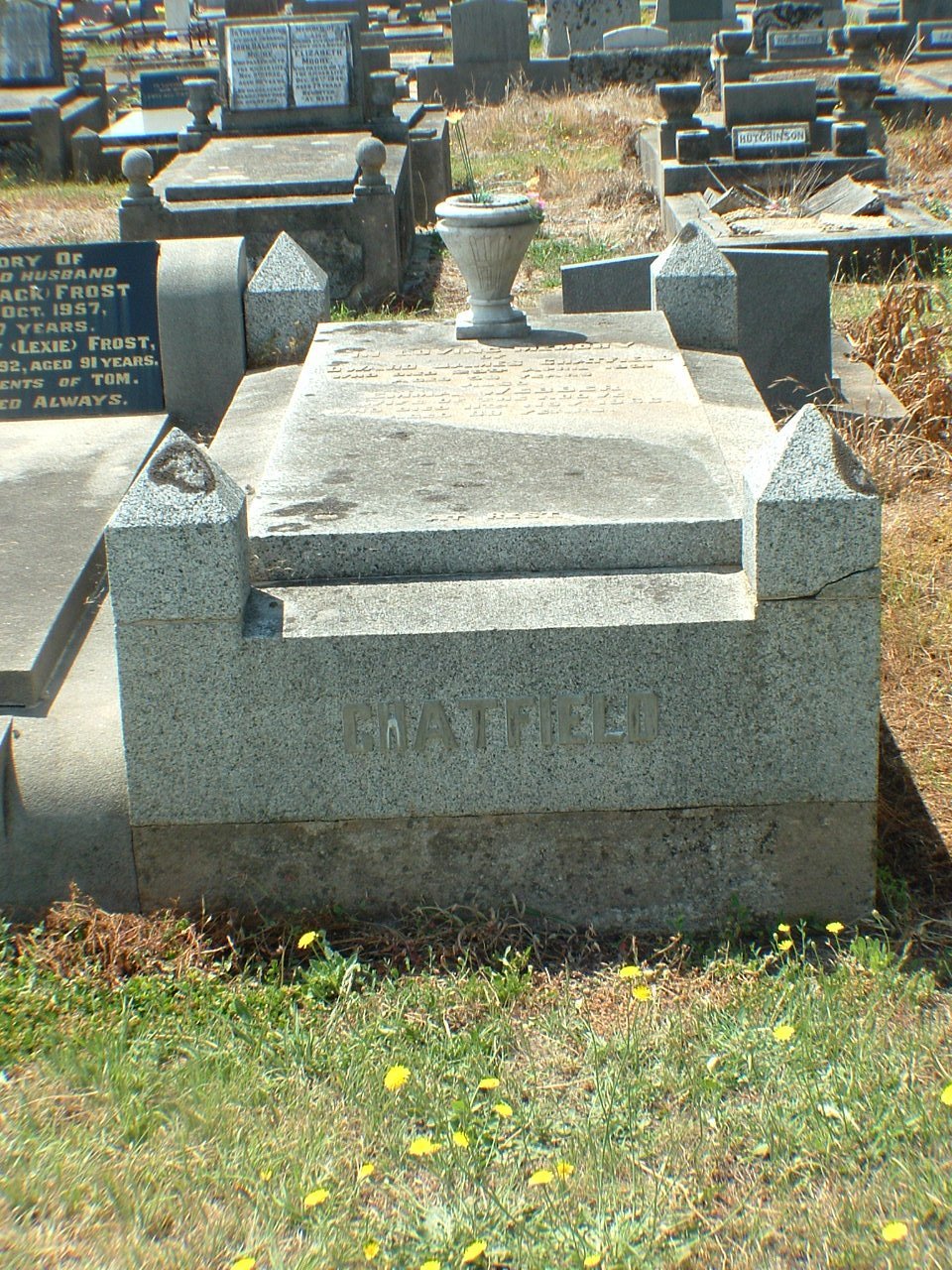 CHATFIELD Edward James 1872-1931 grave 1.jpg
